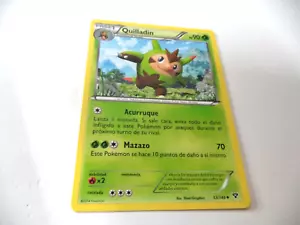 (ZCT) POKÉMON CARD SPANISH QUILLADIN 13/146 VERY LIGHTLY PLAYED - Imagen 1 de 1
