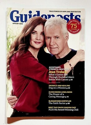 2020 August Guideposts Magazine Alex Trebek Wife Jean Bob Hostetler Scary Hike - Image 1 of 3