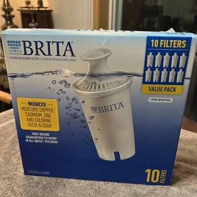 Brita 987554 Pitcher Replacement Filters - 10 Pack - Image 1 of 4