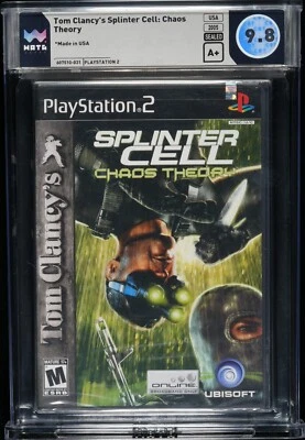 Tom Clancy's Splinter Cell: Chaos Theory PS2 Black Label New Sealed WATA 9.8 A+ - Image 1 of 2