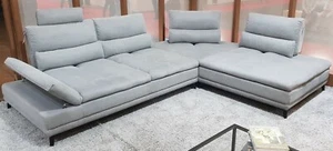 Eckcouch Mikrofaser, Relax Wohnlandschaft in L-Form modern, 3669-L-WHD620-10 - Bild 1 von 12