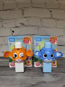 Fisher Price Mega Bloks First Builders Peek A Blocks Tiger Whale New 2019 Lot - Picture 1 of 4