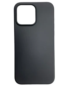 Schwarzes Gel stoßfeste Hülle für iPhone 15 Gel Silikon Gummi - Bild 1 von 3