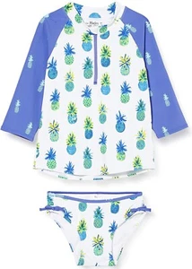 NWT Hatley Girls' Rash Guard, Painted Pineapple Size 2 - Picture 1 of 3