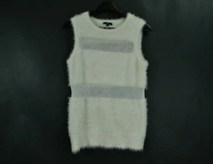 Cue Tank Top Womens White Size S - Picture 1 of 9