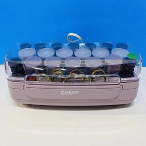 Conair Easy Start Hot Rollers 20 Multi Sized Tangle Free Plastic in 3 Sizes - Picture 1 of 5