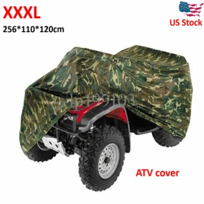 XXXL Camouflage  ATV Cover For Yamaha Raptor Grizzly Bruin Kodiak - Imagem 1 de 4