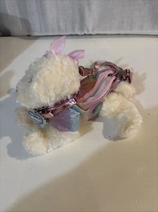 POOCHIE & CO  DOG PURSE HEARTS AND PINK BOWS VERY CUTE - Picture 1 of 4