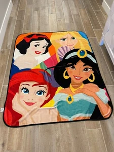 Disney Princess Glare Baby Toddler Throw Blanket 58x46" - Picture 1 of 2