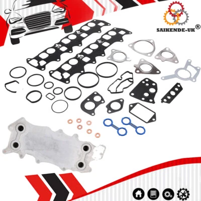 Dichtungsatz Dichtsatz+Ölkühler für Mercedes 320 350 CDI W203 W204 W211 W164 DE - Bild 1 von 4