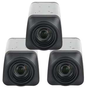 3 PACK 1/4" 1200TVL 36X Optical Zoom DSP Color Box Camera Auto Focus US - Picture 1 of 13