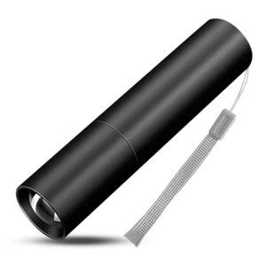 New Led Flashlight USB rechargeable Long Range Portable Ultra Bright Home Mini - Picture 1 of 7