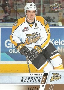 Tanner Kaspick #62 - 2017-18 CHL - Base - Brandon Wheat Kings