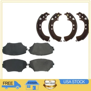 Centric Front & Rear Metallic Brake Pads & Brake shoes 2SET For Toyota RAV4 XH - Picture 1 of 4