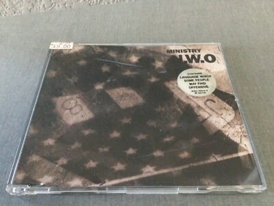 Vintage 1992 Import CD ~ Ministry N.W.O. ~ 3 Songs ~ Made In Germany ~ Sire - Image 1 of 4