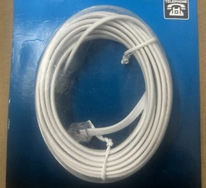Commercial Electric 186 216 12' Telephone Line Cord - Bild 1 von 3