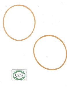 Junta de cubierta de carburador KAWASAKI G4tr, 90cc '70-'75.  Juego de 2.    (Kaw g4tr-1) - Imagen 1 de 1