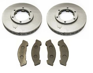 Front Brake Discs & Pads For Isuzu NKR Truck 3.5T 4JH1 4JG2 4JB1 1998+ - Picture 1 of 1
