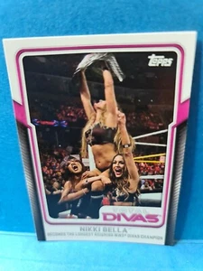 NIKKI BELLA🏆2017 WWE Topps TOTAL DIVAS #8 Wrestling Card 🏆FREE POST - Bild 1 von 2