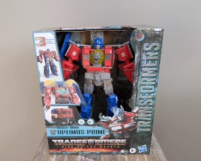 NEW TRANSFORMERS RISE OF THE BEASTS ✹ Optimus Prime Beast Mode Action Figure Toy - Image 1 of 4