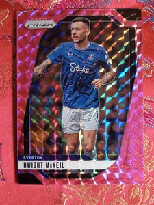 Dwight McNeil 2024/25 Panini Prizm Soccer Pink Mosaic Everton #234 - Picture 1 of 1