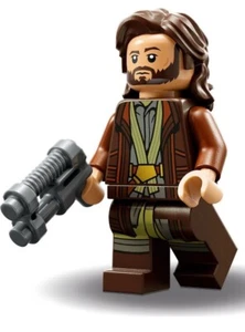 Minifigura Lego Cassian Andor 75338 cabeza bronceada mediana de Star Wars - Imagen 1 de 2