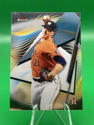 2020 Topps Finest - #90 Zack Greinke. B4 - Image 1 of 2