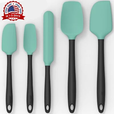 Juego De Espátulas De Silicona Resistente Al Calor Y Antiadherente Para Hornear - Изображение 1 из 4