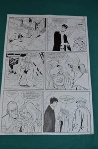 Montanari & Grassani Original Comic Art Tavola Originale #91 Maxi Dylan Dog #13 - Picture 1 of 1