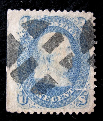 US - SCOTT# 63 - USED - CAT VAL $45.00 Cover
