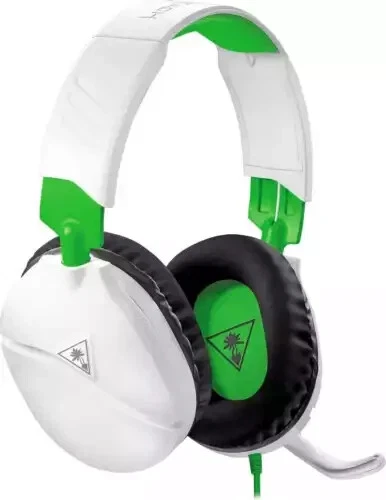 CUFFIE GAMING TURTLE BEACH RECON 70X - WHITE/GREEN - Immagine 1 di 1