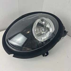 DAMAGE 2019 - 2021 MINI COOPER F56 LCI LEFT DRIVER SIDE HEADLIGHT HALOGEN BLACK - Picture 1 of 20