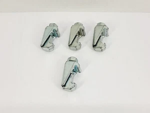 (4) Lesker QF-LDC-CS1 Double Claw Clamps (ISO-K 63 to 250, Zinc Plated Steel) - Picture 1 of 7