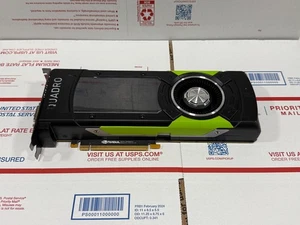 NVIDIA Quadro P6000 24GB GDDR5X 699-5G611-0500-210 PCIe 3.0 Video Graphics Card - Picture 1 of 6