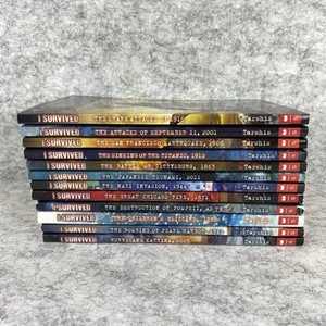 I Survived: 12 Book Lot by Lauren Tarshis [Scholastic Paperbacks] -titles in des - Bild 1 von 6