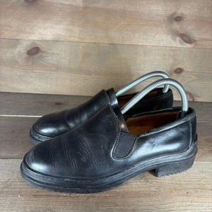 Cole Haan Mujer Talla 8 Zapatos Negro Cuero Sin Cordones Tacón Mocasines Confort - Imagen 1 de 8
