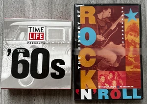 NEW Time Life Presents The '60s 5-CD Set + History of Rock 'N' Roll DVD Lot  - Picture 1 of 6
