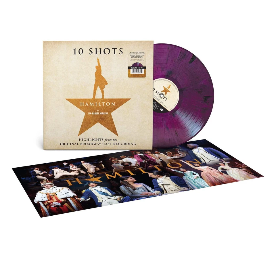 Lin Manuel Miranda - Hamilton: 10 Shots (Burr's Vinyl) LP NEW - Image 1 of 1