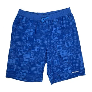 Patagonia Shorts Men’s M Medium Terrebonne Drawstring Outdoors Blue - Picture 1 of 11