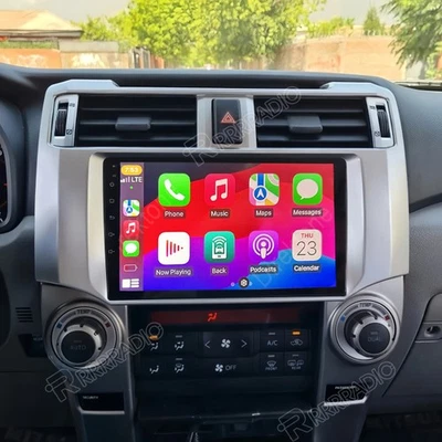 FOR TOYOTA 4RUNNER 2009-2019 CARPLAY ANDROID 15 WIFI CAR STEREO RADIO GPS NAVI - Изображение 1 из 4