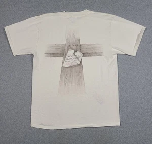 Camiseta De Colección Jesus Living Epistles Gone To See Dad L Manchas Religión Cruz  - Imagen 1 de 11