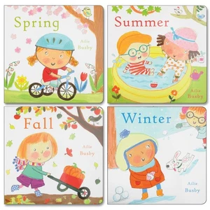 Kaplan Early Learning Seasons of the Year Board Books - Set of 4 - Bild 1 von 5