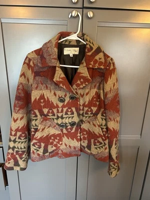 Chaqueta Tasha Polizzi Southwestern Azteca - Para Mujer Pequeña, Hecha en EE. UU. Foto 1 de 4