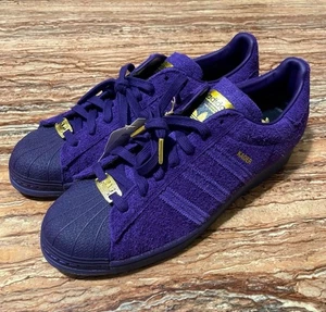 Adidas Originals Superstar Advance x Kader uomo taglia 12,5 viola basse - Foto 1 di 14