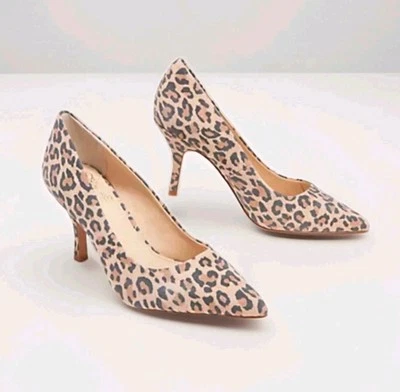 Vince Camuto Marrón Negro Rachella Animal Leopardo Estampado Gatito Tacones - 10W M3020 Foto 1 de 4