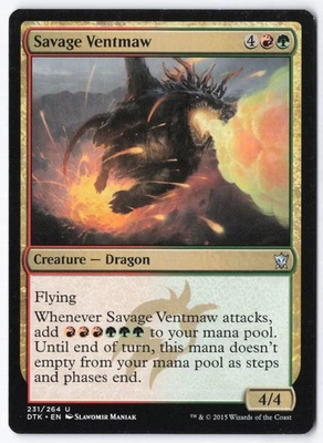 Savage Ventmaw U Dragons of Tarkir 231 LP - Image 1 of 2