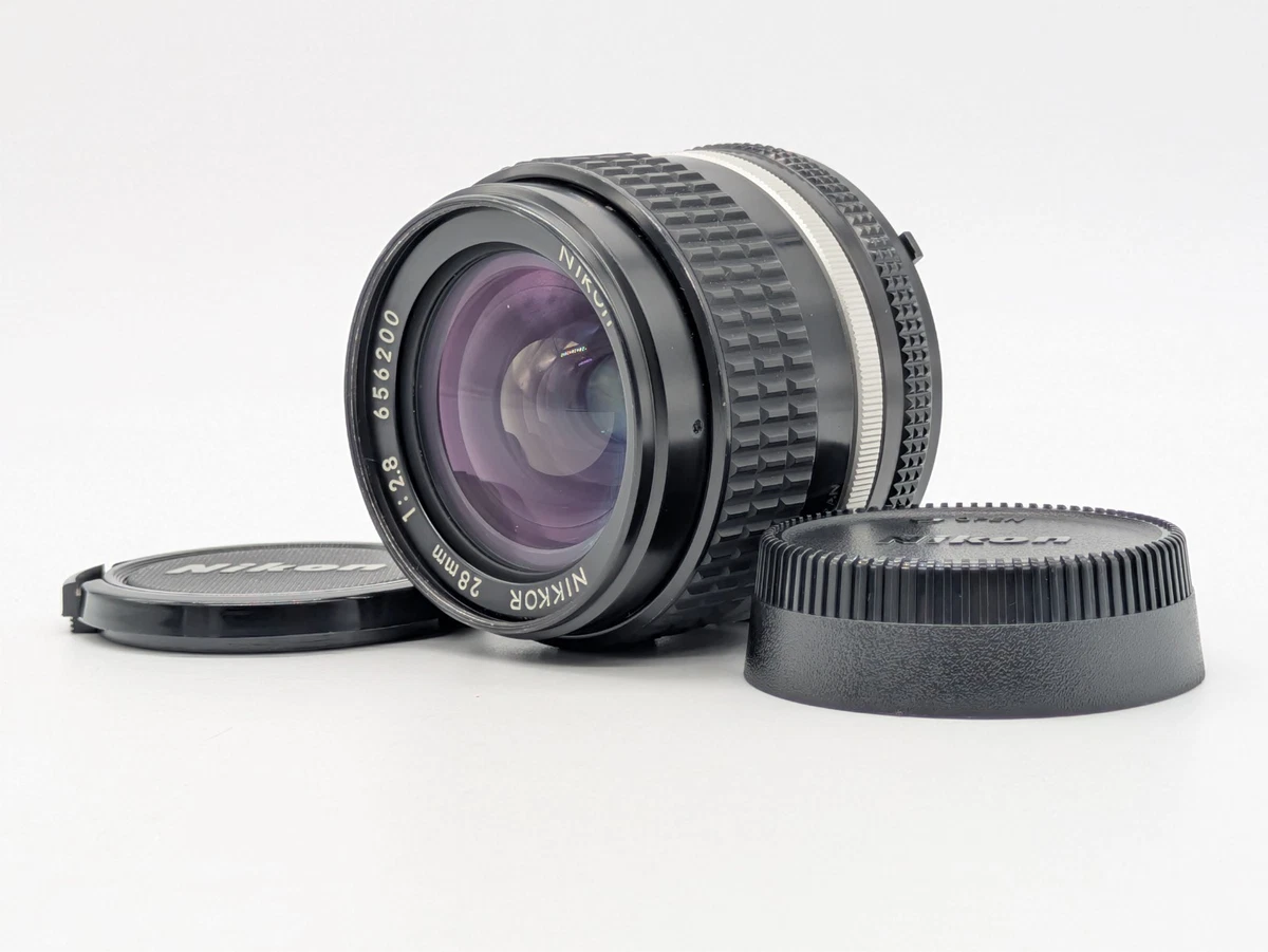 Preços baixos em Nikon AI-S f/2.8 28mm Focal Camera Lenses | eBay