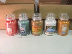 Yankee Candle - Lar Jar Candle 22 oz - Choose Your Scent - Picture 1 of 6