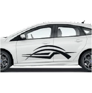 Car Side Graphics X 2 Will Fit Any Car Van Universal Stickers Decals CSG27 - Picture 1 of 2