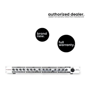 Phonic ZX-2 2 Zone Rack Mount Powered Mixer | NOS Closeout - Picture 1 of 2